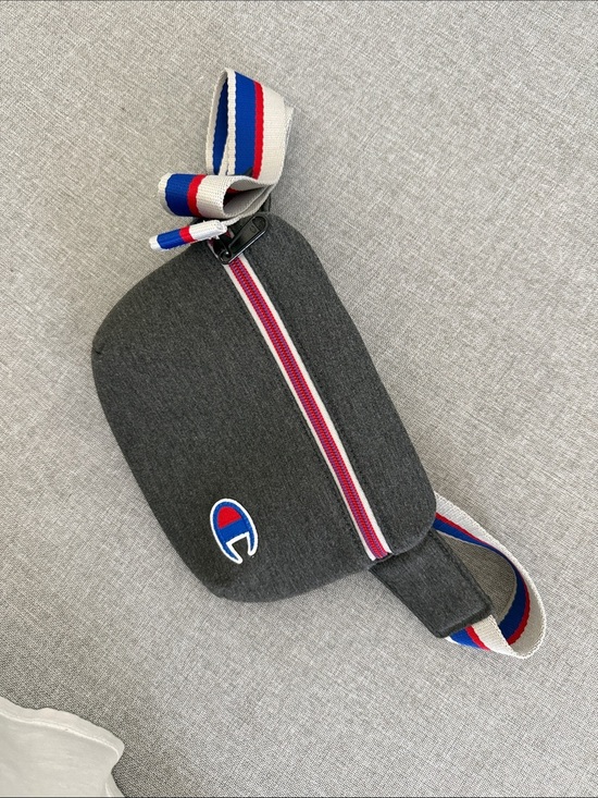 Champion Other - Champion Charcoal Gray Waist Bag with Tricolor Accent